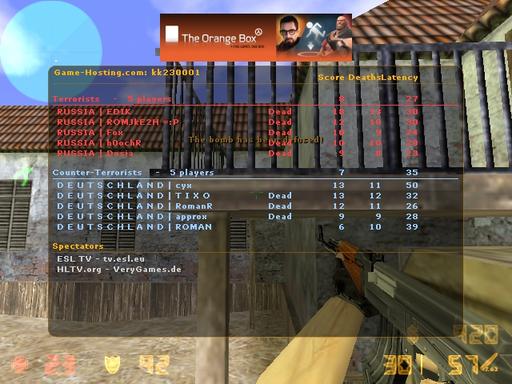 Half-Life: Counter-Strike - Россия в финале ASUS ENC 2010 CS 1.6