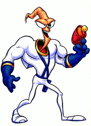 Earthworm Jim - Геройское Интервью с Червём Джимом при поддержке GAMER.ru и CBR